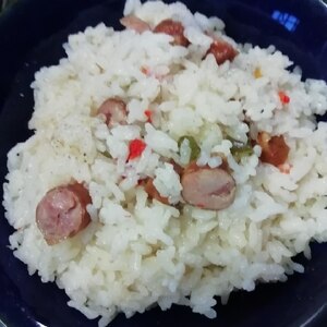 炊飯器で簡単ピラフ★